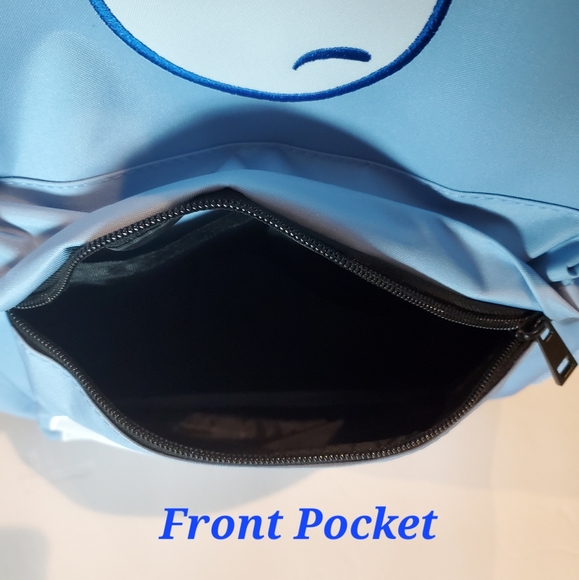 Grumpy Bear Blue,White & Blk Backpack by Mad Engine NWT Care Bear Cartoon *READ* - Picture 7 of 16